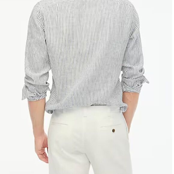 J. Crew LO923 7" Flex Chino Short For Men white NWT size 30 - Picture 3 of 12